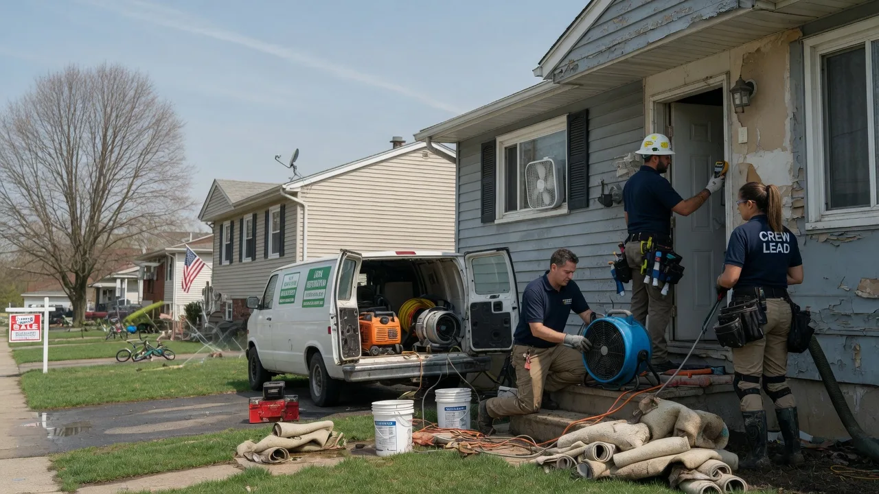 Flood Cleanup in East Leroy, MI near me